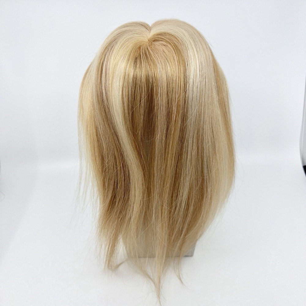 Hidden Crown Remy Hair  Easi Topper Blonde With Lowlights #622 New Never Used!
